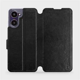 Etui do Realme 10 - wzór Black&Orange