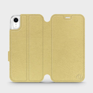 Etui do Apple iPhone XR - wzór Gold&Orange