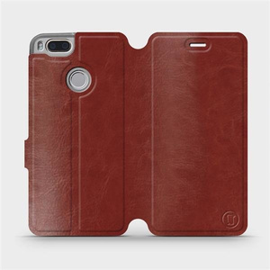 Etui do Xiaomi Mi A1 - wzór Brown&Orange