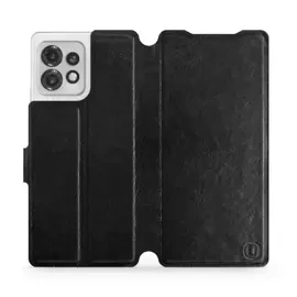 Etui do Motorola Edge 40 Pro - wzór Black&Gray