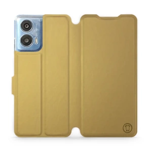Etui do Motorola Moto G24 Power - wzór Gold&Orange