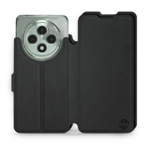 Etui Soft Touch do OPPO Reno12 FS 5G - wzór Satynowa czerń