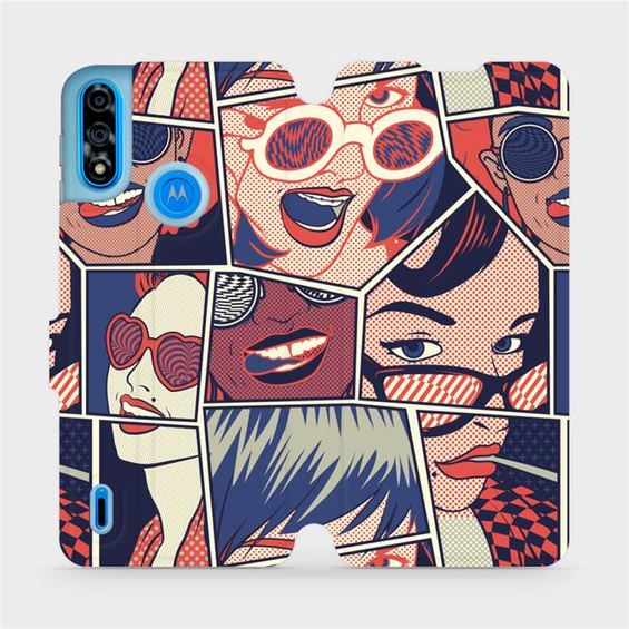 Etui do Motorola Moto E7 Power - wzór VP18P