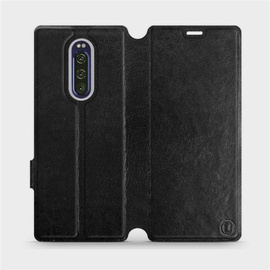 Etui do Sony Xperia 1 - wzór Black&Gray