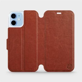 Etui do Apple iPhone 12 mini - wzór Brown&Gray