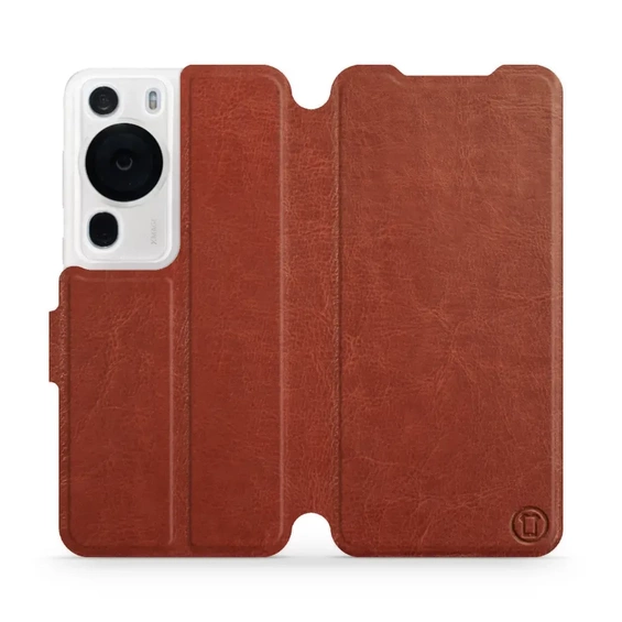 Etui do Huawei P60 Pro - wzór Brown&Gray