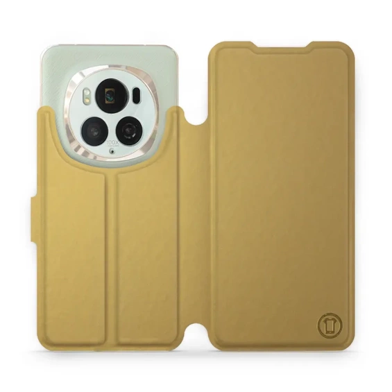 Etui do Huawei Honor Magic6 Pro - wzór Gold&Gray
