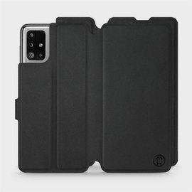 Etui Soft Touch do Samsung Galaxy M51 - wzór Satynowa czerń