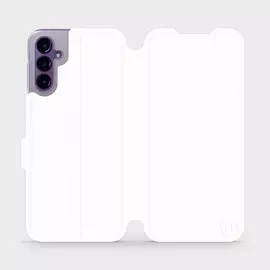 Etui do Samsung Galaxy A14 5G - wzór White&Orange