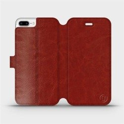 Etui do Apple iPhone 7 Plus - wzór Brown&Gray