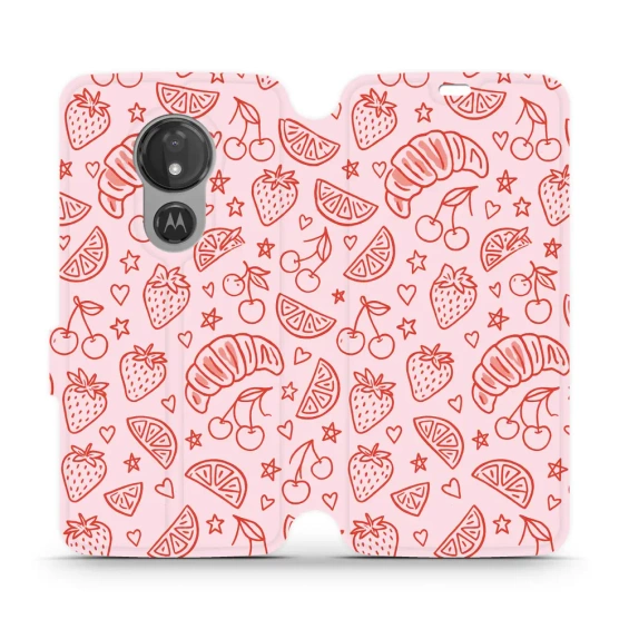 Etui do Motorola Moto G7 Power - wzór VP86S
