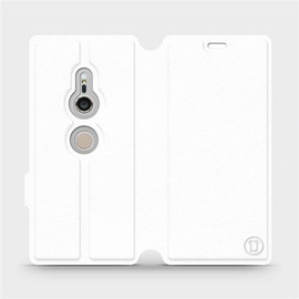 Etui do Sony Xperia XZ2 - wzór White&Orange