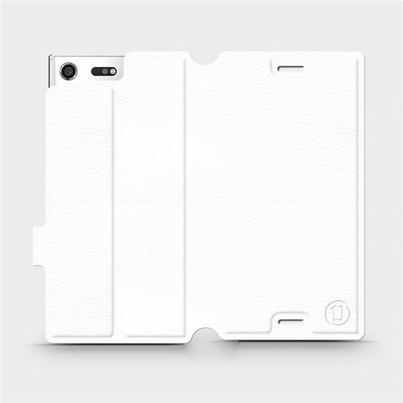 Etui do Sony Xperia XZ Premium - wzór White&Orange