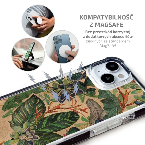 Etui MagSafe Elite Bumper Apple iPhone 16 Pro Max - wzór D013D