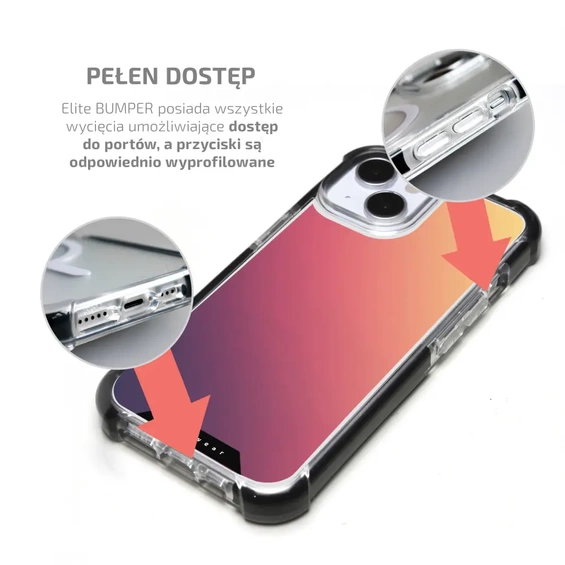 Etui MagSafe Elite Bumper Apple iPhone 16e - wzór D031D