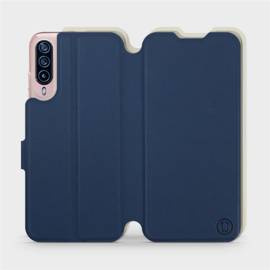 Etui Soft Touch do HTC Desire 22 Pro - wzór Głęboki granat z platyną