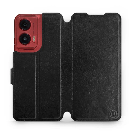 Etui do Motorola Moto G35 5G - wzór Black&Orange