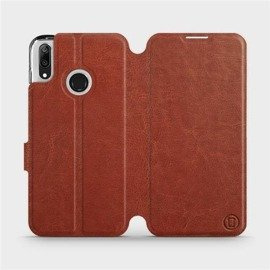 Etui do Huawei Y7 2019 - wzór Brown&Gray