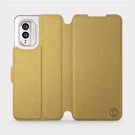 Etui do Nokia X30 5G - wzór Gold&Gray