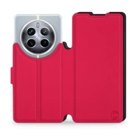 Etui Soft Touch do Realme 12 5G - wzór Żywa czerwień z czernią