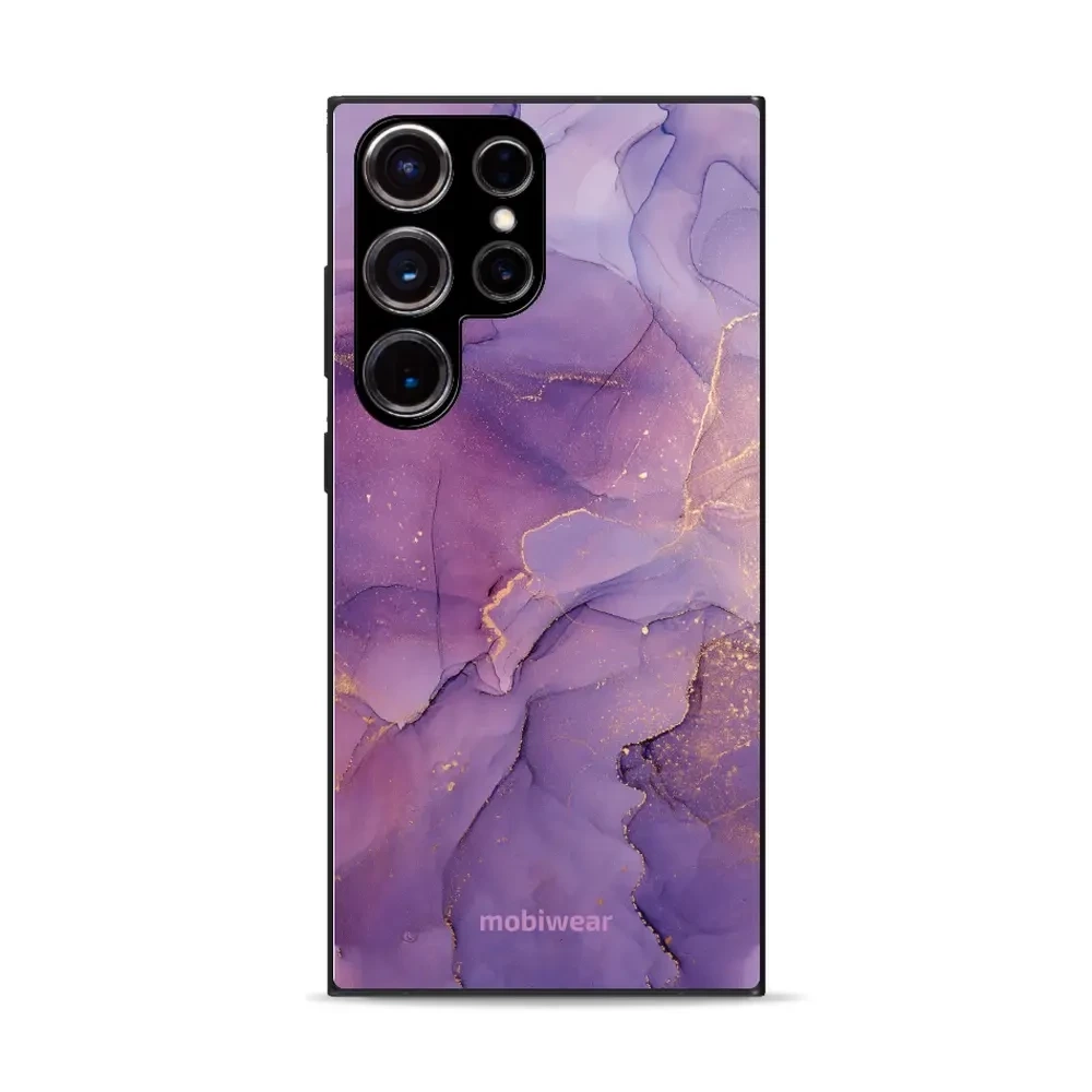 Mobiwear Glossy Case, etui na telefon, ochrona urządzenia, stylowa grafika, bezpieczna obudowa, fioletowe