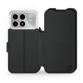 Etui Soft Touch do Xiaomi Poco F8 Pro - wzór Satynowa czerń