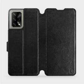 Etui do OPPO A74 - wzór Black&Orange