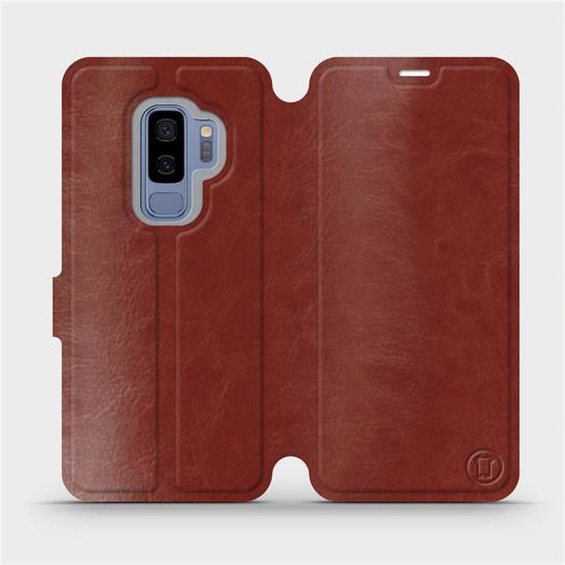 Etui do Samsung Galaxy S9 Plus - wzór Brown&Gray