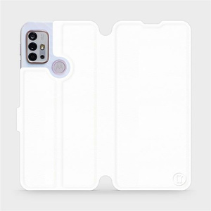 Etui do Motorola Moto G10 - wzór White&Gray