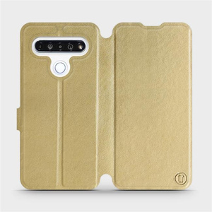 Etui do LG K61 - wzór Gold&Gray