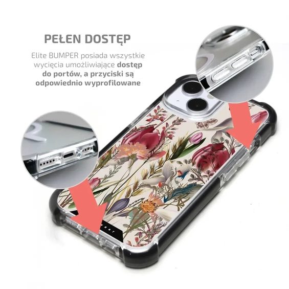 Etui MagSafe Elite Bumper Apple iPhone 11 Pro Max - wzór D002D