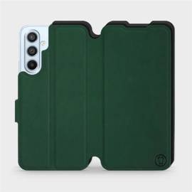 Etui Soft Touch do Samsung Galaxy A54 - wzór Miejska zieleń z czernią