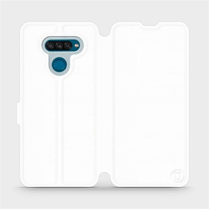 Etui do LG K50S - wzór White&Gray