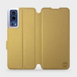 Etui do Vivo Y72 5G - wzór Gold&Gray
