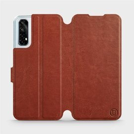 Etui do Realme 7 - wzór Brown&Orange
