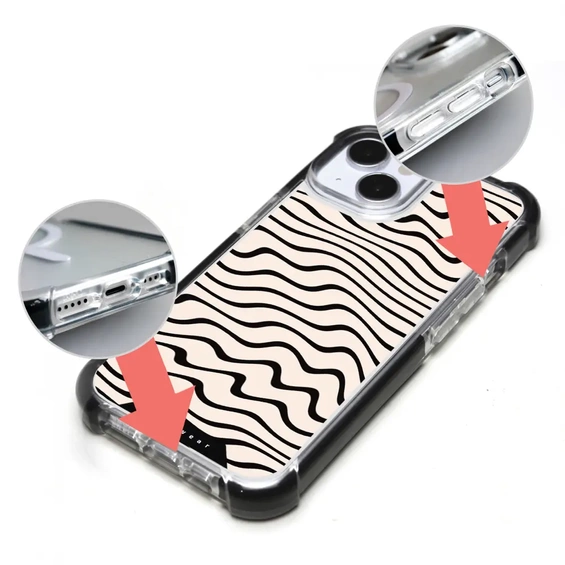 Etui MagSafe Elite Bumper Apple iPhone 16e - wzór DA62D