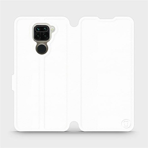 Etui do Xiaomi Redmi Note 9 - wzór White&Orange