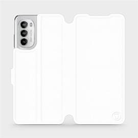 Etui do Motorola Moto G82 5G - wzór White&Gray