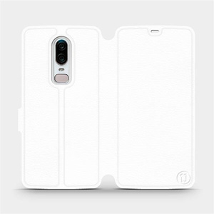 Etui do OnePlus 6 A6000 - wzór White&Orange