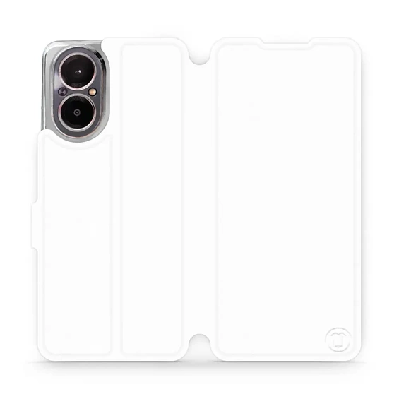 Etui do Realme C67 4G - wzór White&Orange
