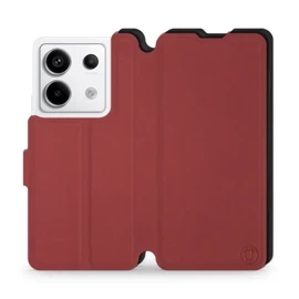 Etui Soft Touch do Xiaomi Redmi Note 13 PRO - wzór Zachodząca czerwień z czernią