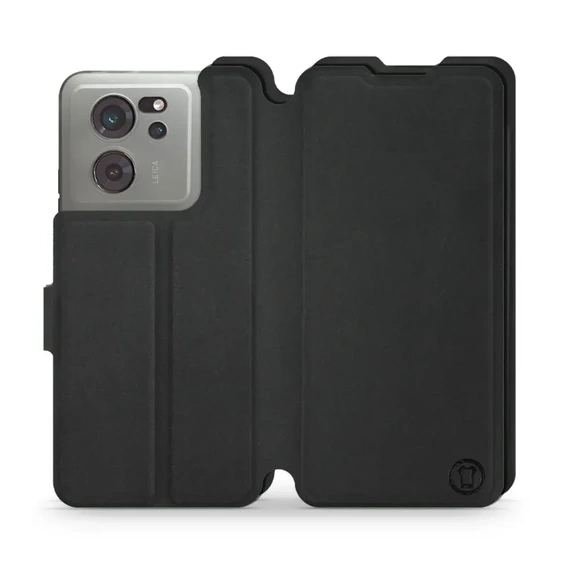 Etui Soft Touch do Xiaomi 13T - wzór Satynowa czerń