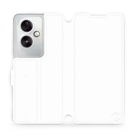 Etui do OPPO A79 5G - wzór White&Orange