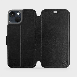 Etui do Apple iPhone 13 - wzór Black&Orange
