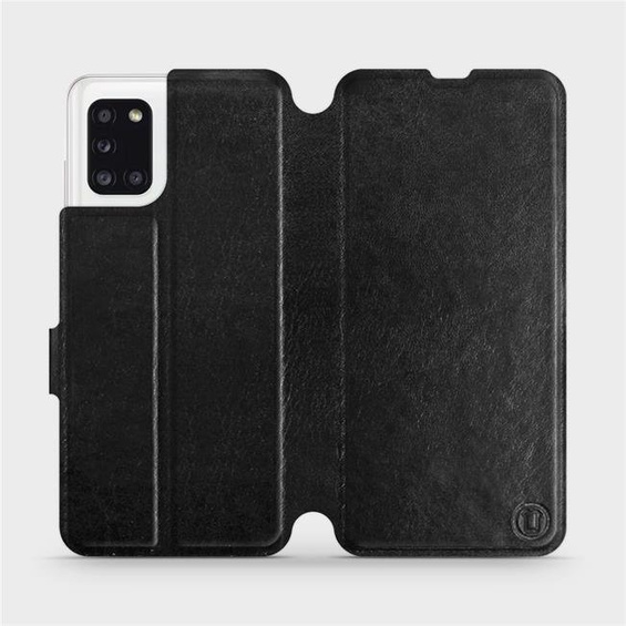 Etui do Samsung Galaxy A31 - wzór Black&Orange