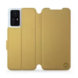 Etui do Xiaomi Redmi Note 12S - wzór Gold&Orange