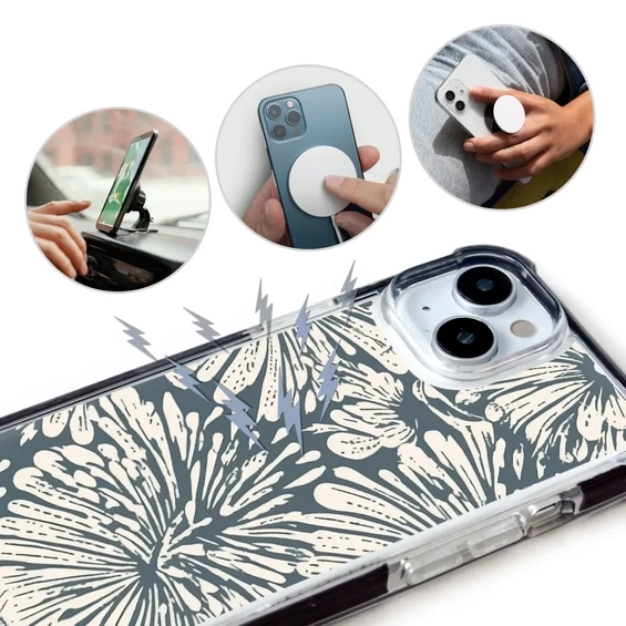 Etui MagSafe Elite Bumper Apple iPhone 15 Pro - wzór DA42D