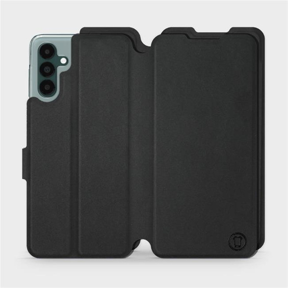Etui Soft Touch do Samsung Galaxy A04S - wzór Satynowa czerń