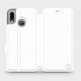 Etui do Huawei P20 Lite - wzór White&Gray