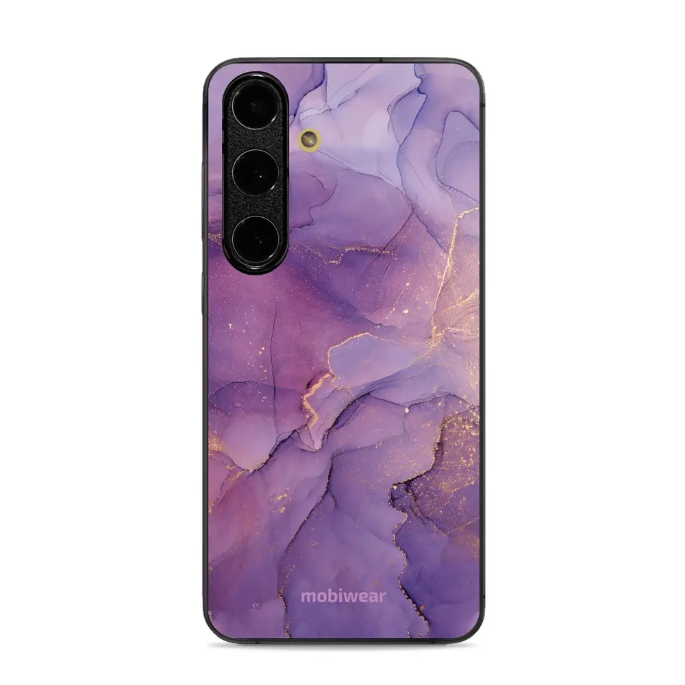 Mobiwear Glossy Case, Handyhülle, Geräteschutz, stilvolle Grafik, sicheres Gehäuse, Violett